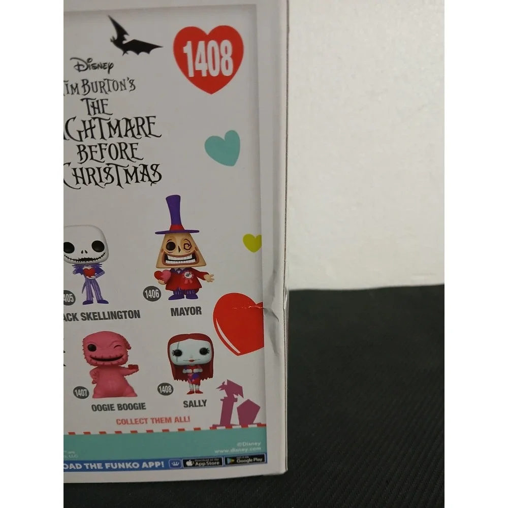 Disney Nightmare Before Christmas Funko Pop! Vinyl: Sally 1408 Damaged Box